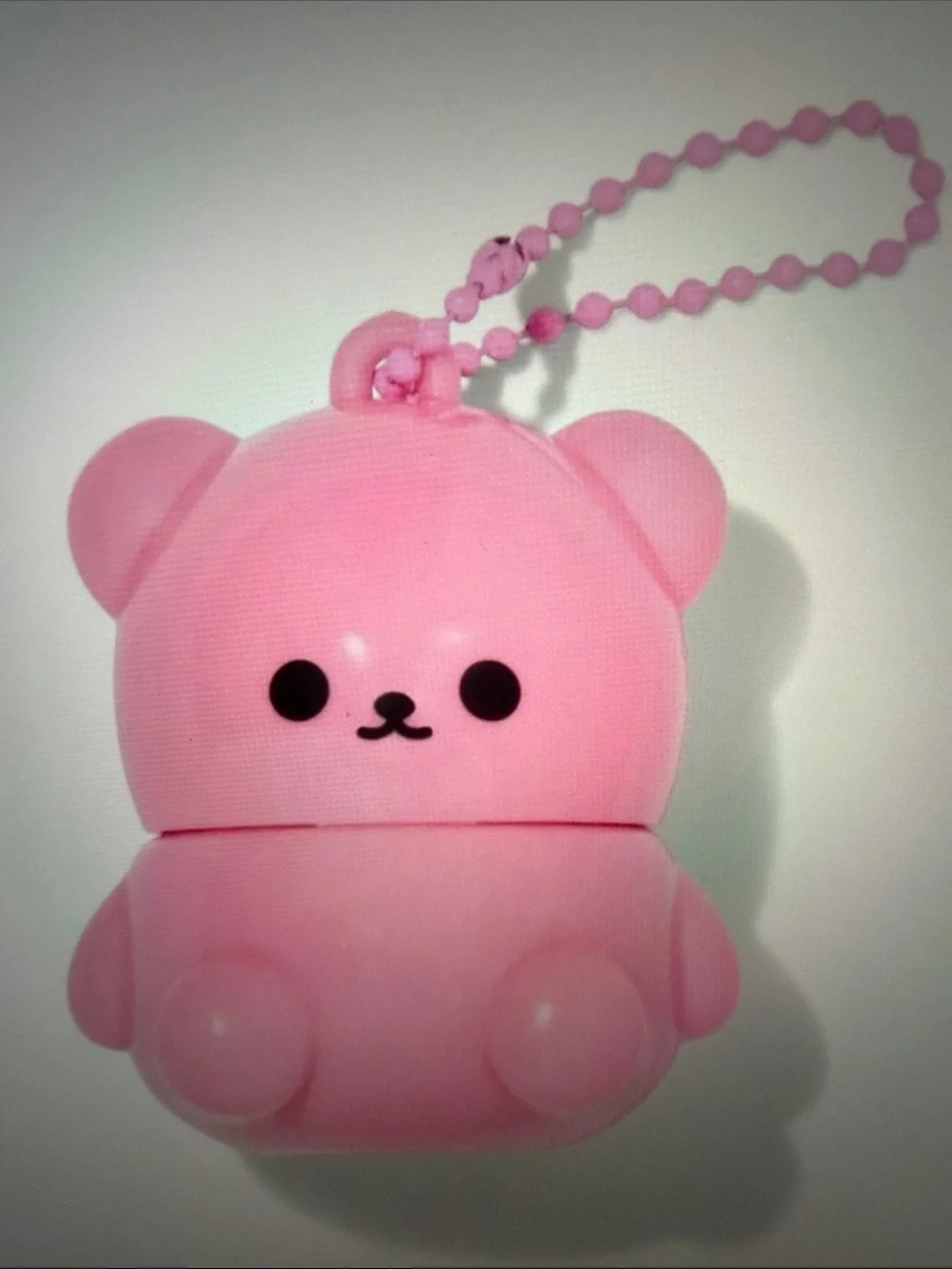 2 pc. Sweet Shimmer Pinky Promise Lip Gloss & Pink Bear Charm Set